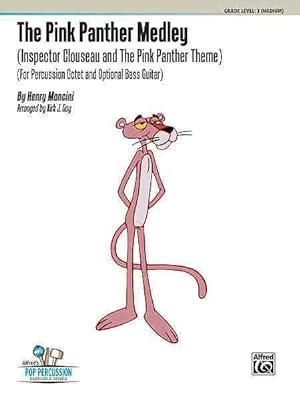 Immagine del venditore per Pink Panther Medley Inspector Clouseau and the Pink Panther Theme : For Percussion Octet and Bass Guitar, Grade Level: 3 Medium venduto da GreatBookPrices