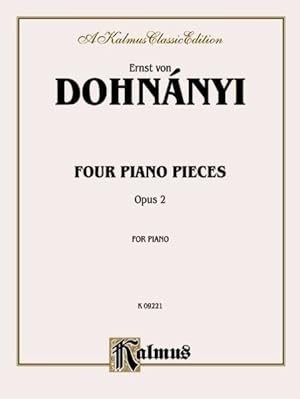 Image du vendeur pour Four Piano Pieces, Op. 2 mis en vente par GreatBookPrices