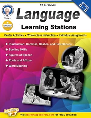 Seller image for Language Learning Stations, Grades 6-8 for sale by GreatBookPrices