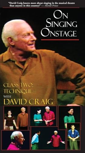 Seller image for On Singing Onstage : Technique for sale by GreatBookPrices