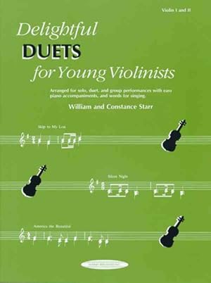 Bild des Verkufers fr Delightful Duets for Young Violinists zum Verkauf von GreatBookPrices
