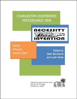 Imagen del vendedor de Charleston Conference Proceedings, 2009 a la venta por GreatBookPrices