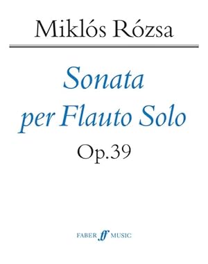 Imagen del vendedor de Flute Sonata, Op. 39 a la venta por GreatBookPrices