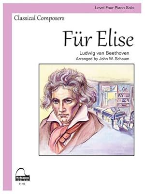 Seller image for Fur Elise : Level 4 Schaum Sheet for sale by GreatBookPrices