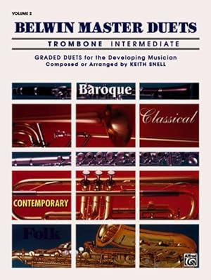 Seller image for Belwin Master Duets, Trombone for sale by GreatBookPrices