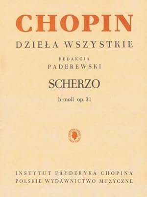Seller image for Scherzo in B Flat Minor for Piano, Cws for sale by GreatBookPrices