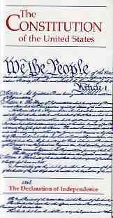 Seller image for CONSTITUTION OF U.S.+DECLARATION OF. for sale by GreatBookPrices