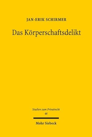 Immagine del venditore per Das Korperschaftsdelikt -Language: german venduto da GreatBookPrices