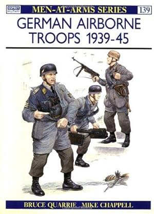Bild des Verkufers fr German Airborne Troops 1939-45: 139 (Men-at-Arms) zum Verkauf von WeBuyBooks