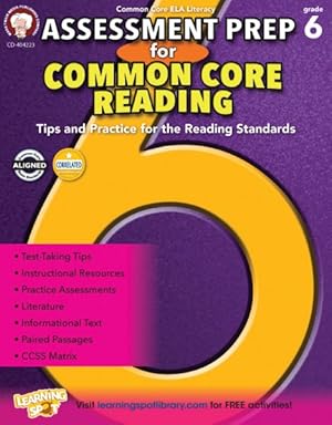 Seller image for Assessment Prep for Common Core Reading, Grade 6 for sale by GreatBookPrices