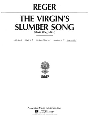 Bild des Verkufers fr Virgin's Slumber Song zum Verkauf von GreatBookPrices