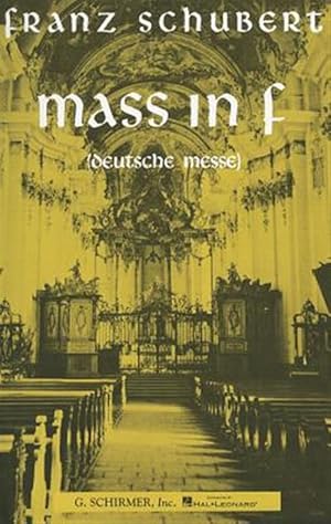 Bild des Verkufers fr Mass in F (Deutsche Messe) zum Verkauf von GreatBookPrices
