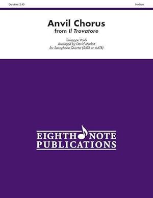 Imagen del vendedor de Anvil Chorus from Il Trovatore a la venta por GreatBookPrices