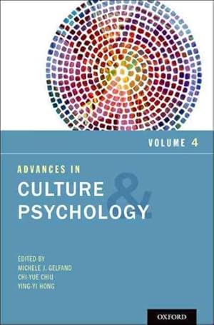 Immagine del venditore per Advances in Culture and Psychology venduto da GreatBookPrices