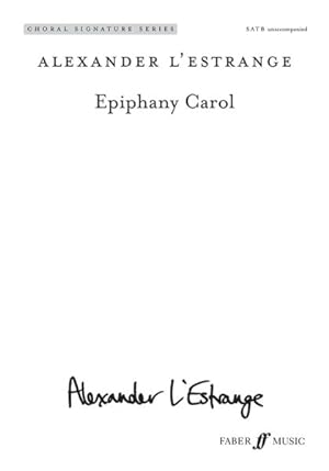 Seller image for Epiphany Carol : Satb, Choral Octavo for sale by GreatBookPrices