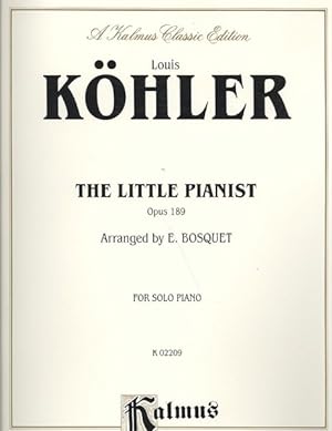 Imagen del vendedor de Little Pianist : Opus 189, for Solo Piano a la venta por GreatBookPrices