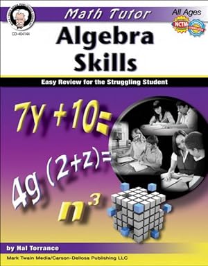 Image du vendeur pour Algebra Skills : Easy Review for the Struggling Student mis en vente par GreatBookPrices