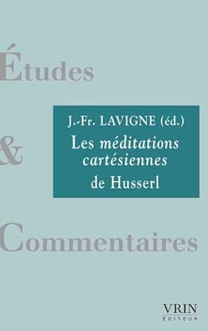 Bild des Verkufers fr Les Meditations Cartesiennes De Husserl -Language: French zum Verkauf von GreatBookPrices