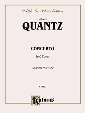 Seller image for Flute Concerto in G Major Orch. : Kalmus Edition for sale by GreatBookPrices