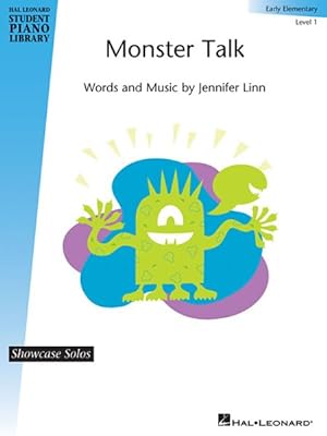 Immagine del venditore per Monster Talk : Hal Leonard Student Piano Library Showcase Solos Early Elementary - Level 1 venduto da GreatBookPrices