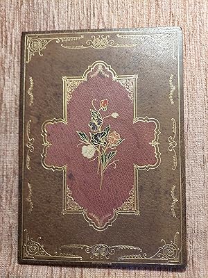 (Fine-Binding) Binding sample of Book Cover, ca. 1890, signed "Bound by Barrie", with cover of tw...