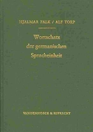Imagen del vendedor de Wortschatz der germanischen Spracheinheit -Language: German a la venta por GreatBookPrices