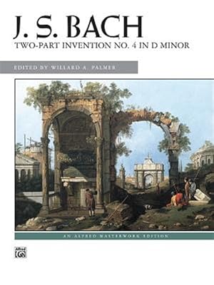 Seller image for 2-part Invention No. 4 in D Minor : Sheet for sale by GreatBookPrices