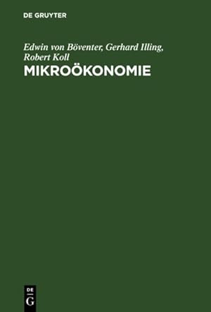Seller image for Mikrokonomie : Studien Und Arbeitsbuch -Language: german for sale by GreatBookPrices