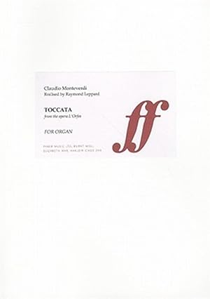 Imagen del vendedor de Toccata from L'orfeo a la venta por GreatBookPrices