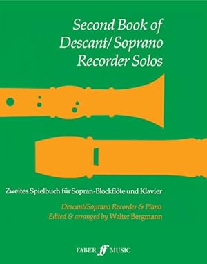 Image du vendeur pour Second Book Descant / Soprano Recorder Solos mis en vente par GreatBookPrices