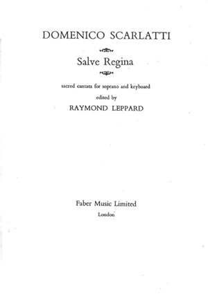 Seller image for Salve Regina : Sacred Cantata for Soprano and Keyboard for sale by GreatBookPrices