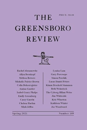 Seller image for Greensboro Review : Spring 2021 for sale by GreatBookPrices