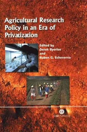 Image du vendeur pour Agricultural Research Policy in an Era of Privatization mis en vente par GreatBookPrices