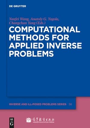 Seller image for Computational Methods for Applied Inverse Problems for sale by GreatBookPrices