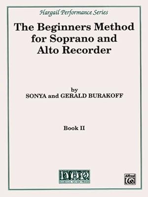 Seller image for Beginners Method for Soprano and Alto Recorder for sale by GreatBookPrices
