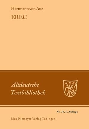 Imagen del vendedor de Erec -Language: german a la venta por GreatBookPrices