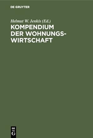 Seller image for Kompendium Der Wohnungswirtschaft -Language: german for sale by GreatBookPrices
