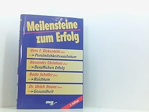 Seller image for Meilensteine zum Erfolg Vera F. Birkenbihl . for sale by Book Broker