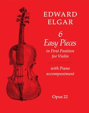 Seller image for Six Easy Pieces : In First Position For Violin With Piano Accompaniment OPUS 22 for sale by GreatBookPrices