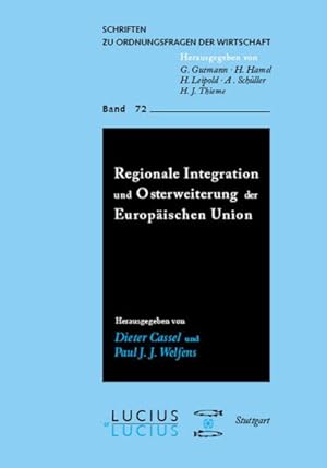 Seller image for Regionale Integration Und Osterweiterung Der Europischen Union -Language: german for sale by GreatBookPrices
