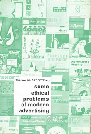 Bild des Verkufers fr Introduction to Some Ethical Problems of Modern American Advertising zum Verkauf von GreatBookPrices