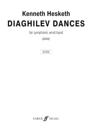 Bild des Verkufers fr Diaghilev Dances : Score zum Verkauf von GreatBookPrices