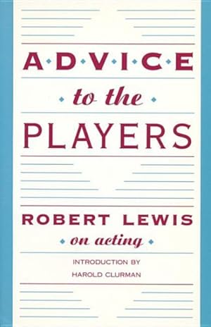 Seller image for Advice to the Players for sale by GreatBookPrices