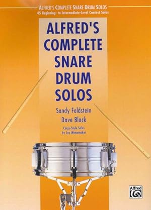 Bild des Verkufers fr Alfred's Complete Snare Drum Solos zum Verkauf von GreatBookPrices