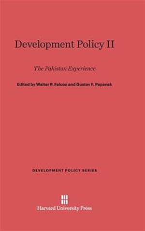 Seller image for Development Policy, II: The Pakistan Experience for sale by GreatBookPrices