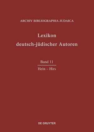 Seller image for Hein-hirs -Language: german for sale by GreatBookPrices