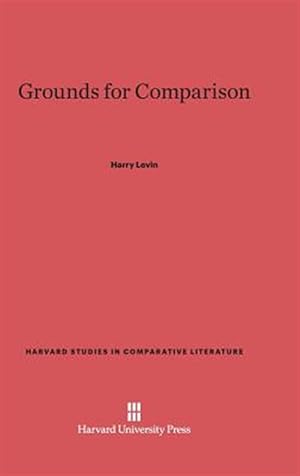 Immagine del venditore per Grounds for Comparison venduto da GreatBookPrices