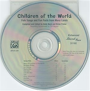 Immagine del venditore per Children of the World : Folk Songs and Fun Facts from Many Lands, Arranged for Beginning 2-part Voices venduto da GreatBookPrices