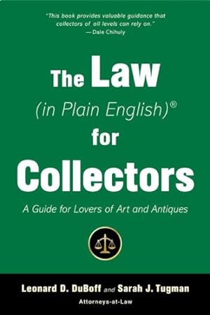 Seller image for Law in Plain English for Collectors : A Guide for Lovers of Art and Antiques for sale by GreatBookPrices