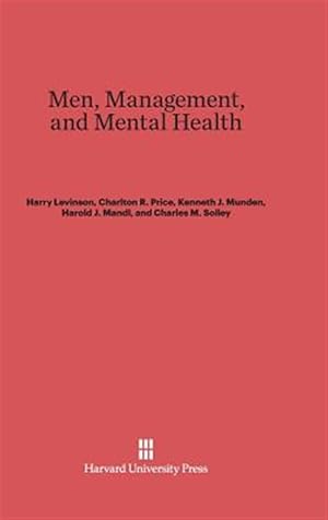 Imagen del vendedor de Men, Management, and Mental Health a la venta por GreatBookPrices